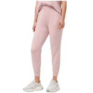 Lululemon LA Warm‎ Down HR Jogger Mink Berry Speckled Pink LW5DB8S Size 2